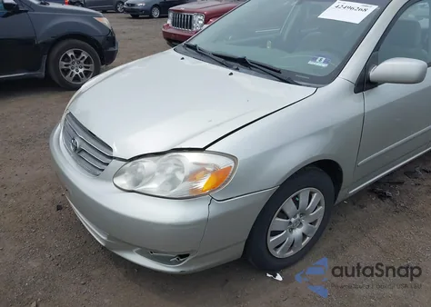 2004 Toyota Corolla Le z USA, uszkodzony, nr VIN 2T1BR32E84C259212